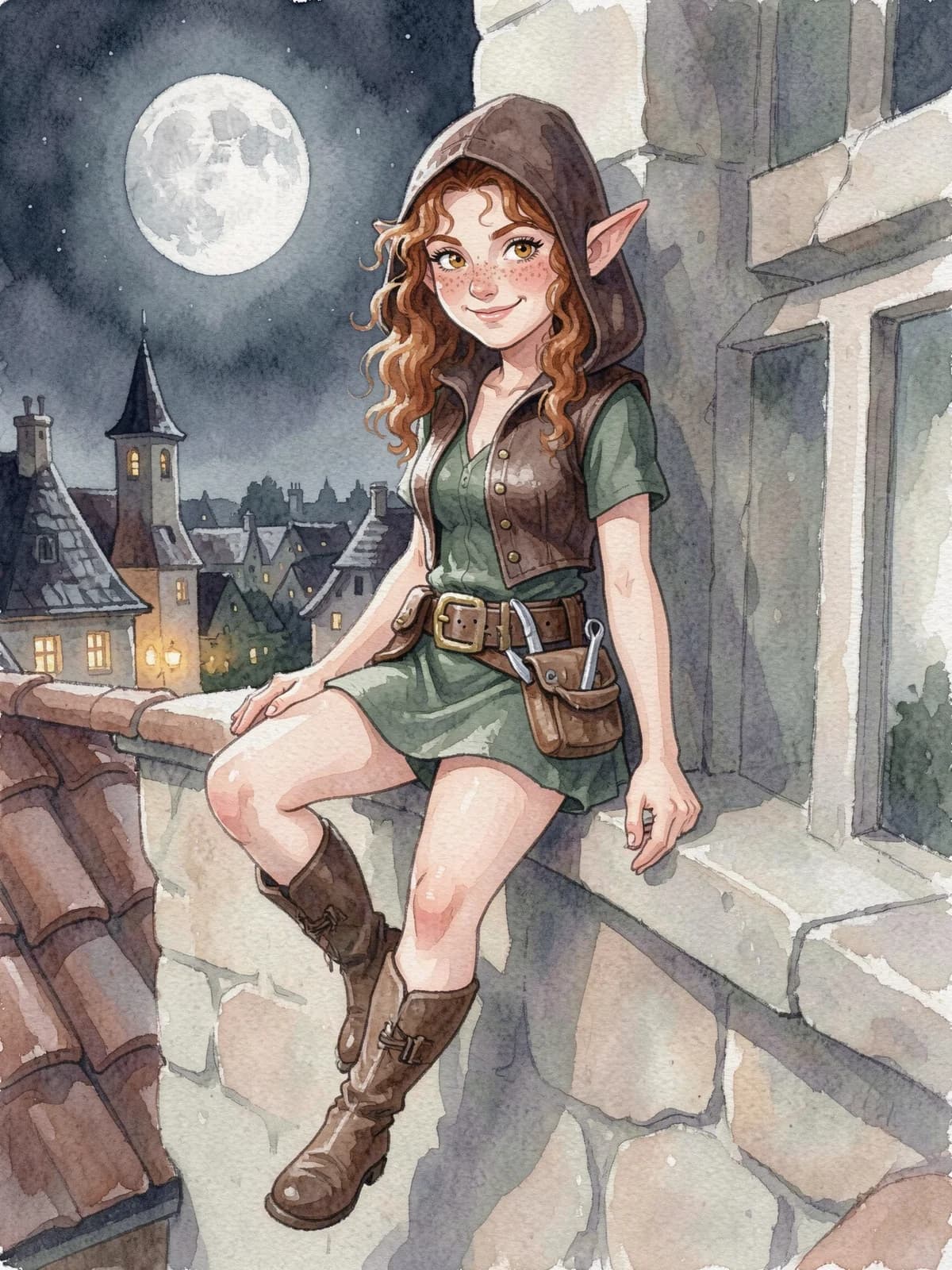 Willow Thistlefoot, Halfling Rogue