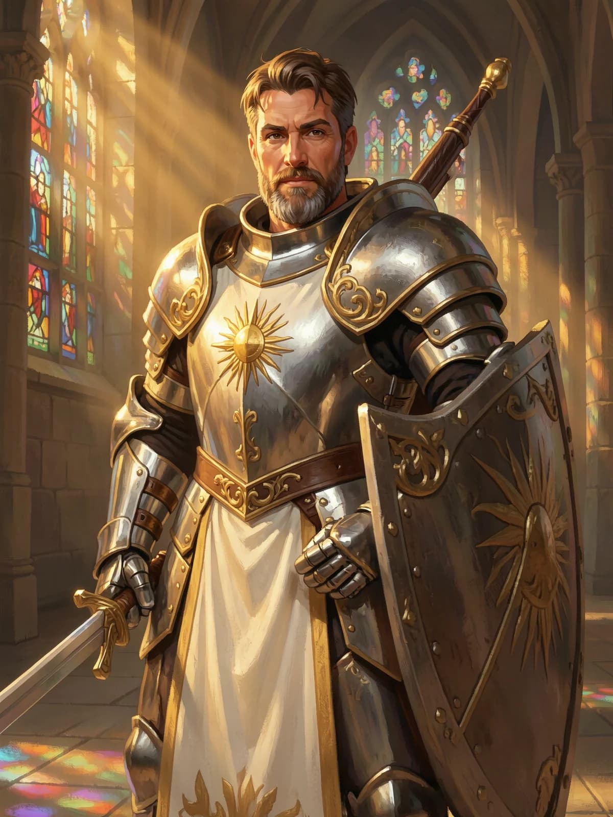 Aldric Valorheart, Human Paladin